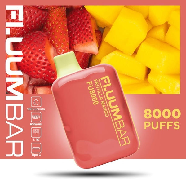 Fluumbar Frutilla Mango 8000 Puffs