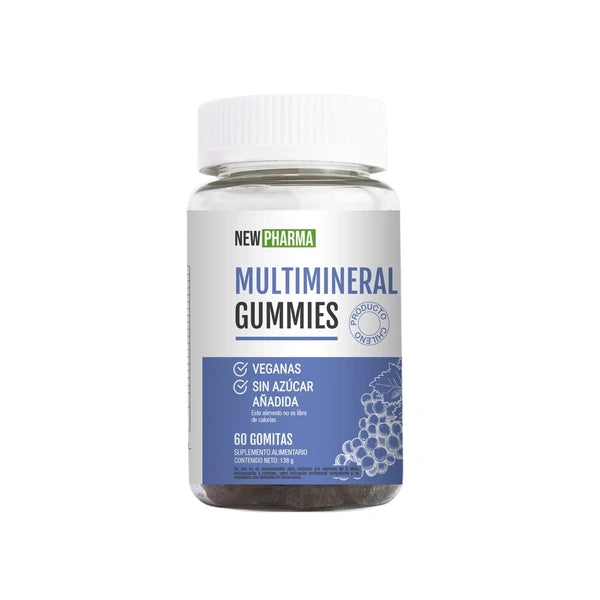 Multimineral 60 gomitas - NewPharma